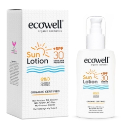 Ecowell Organik Güneş Losyonu SPF 30 150ml