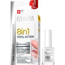 Eveline Gümüş Işıltılı Tırnak Sertleştirici 12ml
