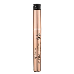 Flormar Triple 3in 1 Action Maskara Black Siyah