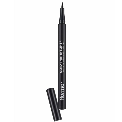 Flormar Ultra Thin Keçe Uçlu Mat 001 Black Kalem Eyeliner