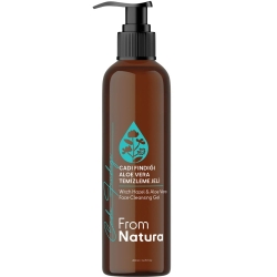 From Natura Cadı Fındığı & Aloe Vera Temizleme Jeli 200ml
