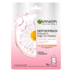 Garnier Nem Bombası Dinlendirici Kağıt Maske