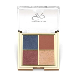Golden Rose Quattro Eyeshadow Palette Blue Charm No:03