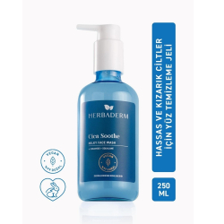 Herbaderm Cica Yüz Temizleme Jeli Hassas Ciltler 250 ml