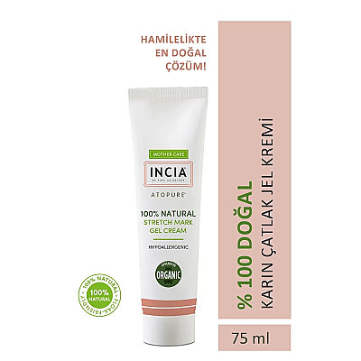 İncia Doğal Karın Çatlak Jel Krem 75 ml