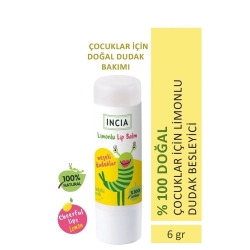 Incia Kids Limonlu Dudak Besleyici Lip Balm 6gr
