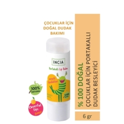 Incia Kids Portakallı Dudak Besleyici Lip Balm 6gr