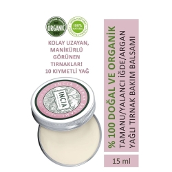 Incia Tırnak Bakım Balsamı Saf Argan Yağı 15ml