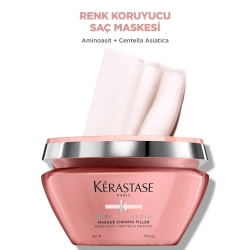 Kerastase Chroma Absolu Hasar Görmüş Boyalı Saçlar için Dolgunlaştırıcı Maske 200ml