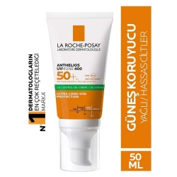 La Roche Posay Anthelios XL Dry Touch Yağlı Ciltler Güneş Koruyucu Yüz Kremi SPF50+ 50ml
