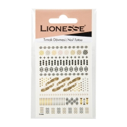 Lionesse Tırnak Dövmesi Desenli