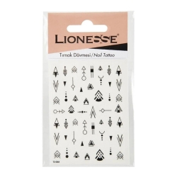 Lionesse Desenli Tırnak Dövmesi