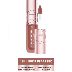Loreal Paris Hyaluron Lip Tint 485 Nude Espresso