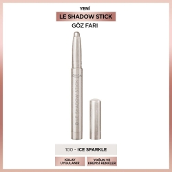 Loreal Paris Le Shadow Stick Göz Farı - 100 Ice Sparkle