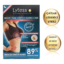 Lytess Night-Time Stretch Marks Care - Çatlak Bakım Etkili Sütyen Noir (L/XL)