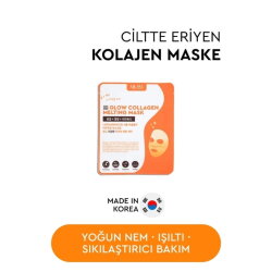 Mjcare Glow Collagen Hydrojel Şeffaflaşan Eriyen Maske