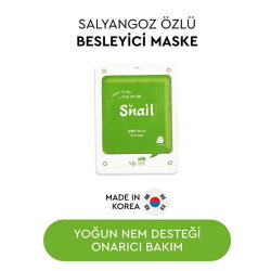 Mjcare On Salyangoz Özlü Yüz Maskesi