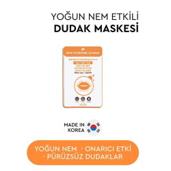 Mjcare Yoğun Nemlendirici Dudak Maskesi