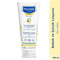 Mustela Nourishing Lotion Çok Kuru Ciltler İçin Besleyici Yüz Kremi 200ml