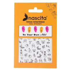 Nascita Art Line Tırnak Sticker