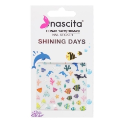 Nascita Blue Sea Tırnak Stickerı