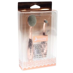 Nascita Bronzy Glow Oval Fırca Seti 2li