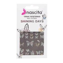 Nascita Butterfly Tırnak Stickerı