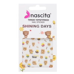 Nascita Honey Bear Tırnak Stickerı