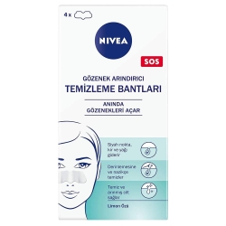 Nivea Burun Bölgesi İçin Temizleyici Bant 4 Adet