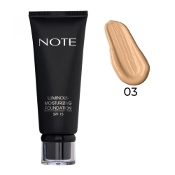 Note Luminous Moisturizing Fondöten 03 Medium Beige 30ml