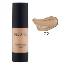 Note Mattifying Extreme Wear Foundation 02 Natural Beige 30ml
