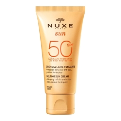 Nuxe Sun Creme Fondante Visag SPF50 Bronzlaştırıcı Etkili Koruyucu Güneş Kremi 50ml
