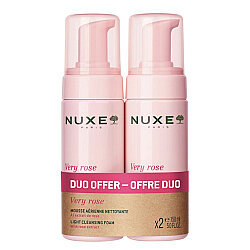 Nuxe Very Rose Yüz Temizleme Köpüğü 2x150 ml