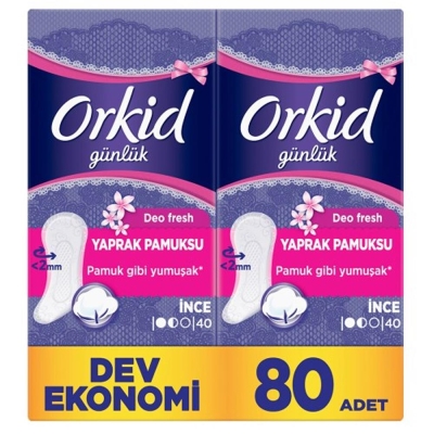 Orkid Yaprak Pamuksu Deofresh 80'li