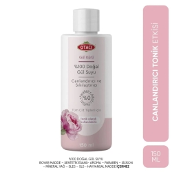 Otacı Doğal Gül Suyu Tonik Sıkılaştırıcı Canlandırıcı 150ml