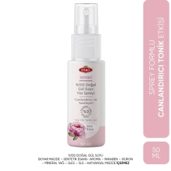 Otacı Doğal Gül Suyu Yüz Spreyi 50ml