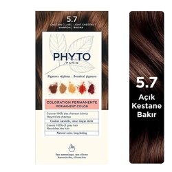 Phyto Color Bitkisel Saç Boyası 5.7 Açık Kestane Bakır