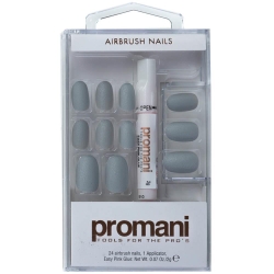 Promani Mat Antrasit Gri Takma Tırnak Kiti