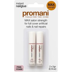 Promani Pembe Takma Tırnak Yapıştırıcısı 2x2gr