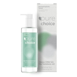 Pure Choice Hassas Ciltler Için Yüz Temizleme Jeli 400ml