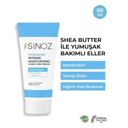 Sinoz Yoğun Nemlendirici El Bakım Kremi 50 ML