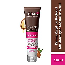Urban Care Argan Oil&Keratin Durulanmayan Bakım Kremi 150ml