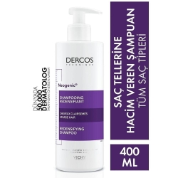 Vichy Dercos Neogenic Seyrek Saçlar için Saç Bakım Şampuanı 400ml