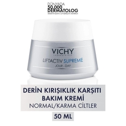 Vichy Liftactiv Supreme Yaşlanma Karşıtı Normal ve Karma Cilt için Krem 50 ml