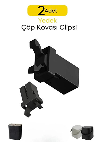 Nette Ucuzluk Smart Çöp Kovası Yedek Kilit Klipsi 2 Adet 🚛