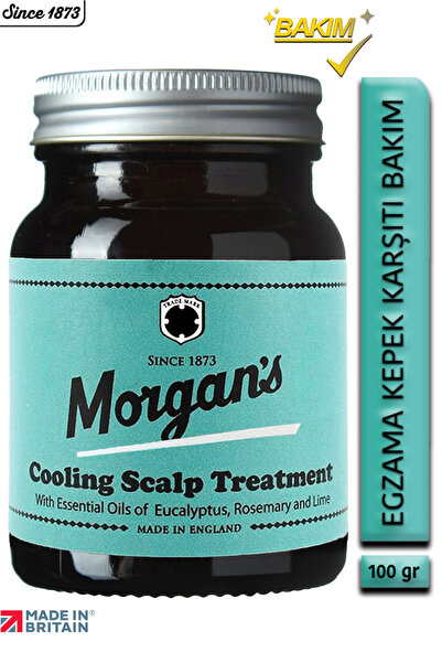 Morgan's Pomade Morgan’s pomade Cooling Scalp Treatment Ferahlatıcı Baş Derisi Bakım Kremi 100gr