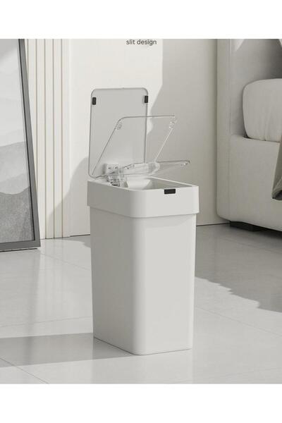 En Çok Favorilenen 8. Ürün SURFACE HOME SENSÖRLÜ OTOMATİK AKILLI SLİM ÇÖP KOVASI 9 LT (2 ADET AA PİL ÇALIŞMAKTADIR)