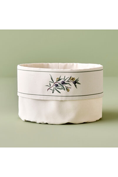 Bella Maison Olive Ekmek Sepeti Krem (7x60 cm)