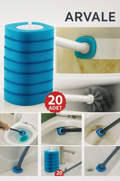En Çok Ziyaret Edilen 9. Ürün ARVALE 20 Adet Yedek Sünger Kullan At - ( Sadece Yedek Sünger Mekanızma Dahil Değildir)