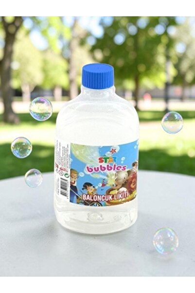 En Çok Satan 3. Ürün Genel Markalar Baloncuk Sıvısı Köpük Likidi Köpük Tabancası Baloncuk Likiti 500 ml 1 Set